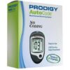 Prodigy. Glucómetro con dispositivo de punción y lancetas.
