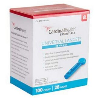 Cardinal Health. Caja de 100 lancetas calibre 30